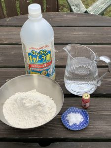 小麦粉粘土の作り方