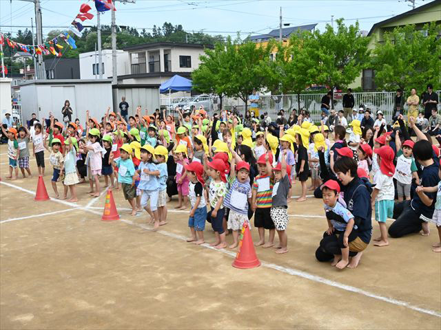 笑顔いっぱい「運動会」～２歳児～
