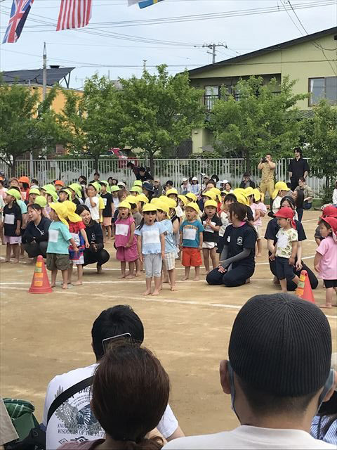 笑顔いっぱい「運動会」～３歳児～