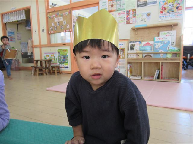 １月の誕生会～２.３.５歳児クラス