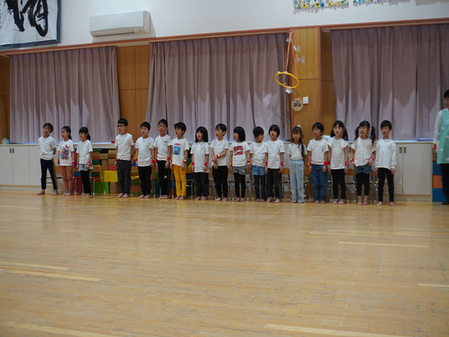 卒園児　お別れ会